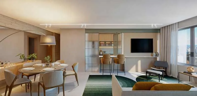 Conforto Central: 2 Quartos + 1 Suítes para Viver Bem no Ludovic