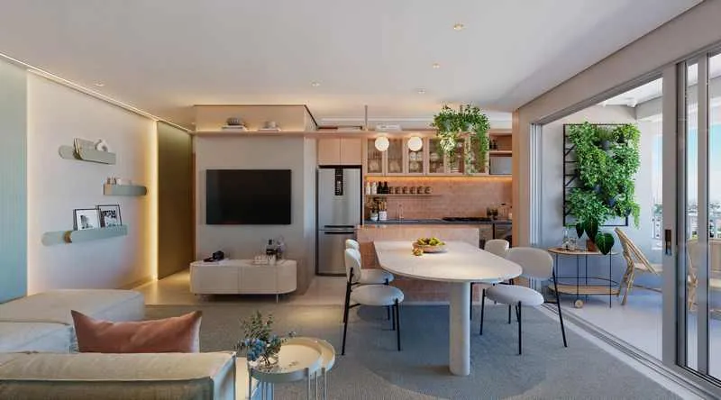 Apartamento 2 Quartos e 1 Suítes à Venda no Centro de Goiânia - Ludovic