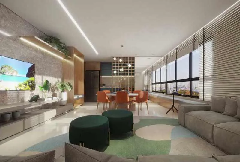 Conforto e sofisticação com 2 suítes e 1 vagas