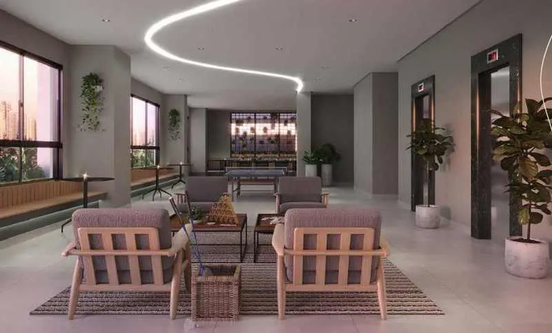 Miniatura Residência moderna com 3 suítes e 2 garagens à venda