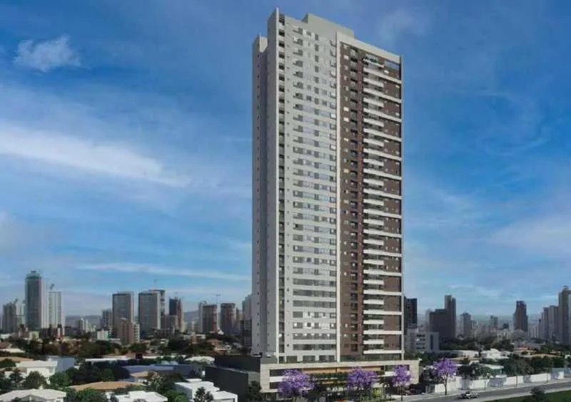 Imóvel exclusivo possui 2 suítes e 1 vagas em Goiânia