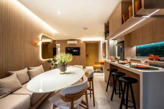 Nascente no 25º Andar: Unidade de 104m² com 3 Suítes e Vista Privilegiada!