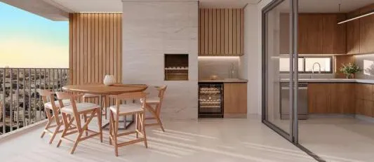 Conforto e Vista Poente no 11º Andar: 215m² e 4 Suítes no Setor Oeste!