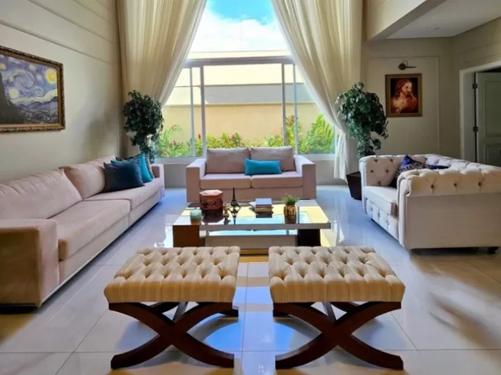 Sobrado 4 Suítes 583 m² Residencial Goiás Alphaville Flamboyant - Casa de Condomínio em Residencial Goiás - Alphaville, Goiânia