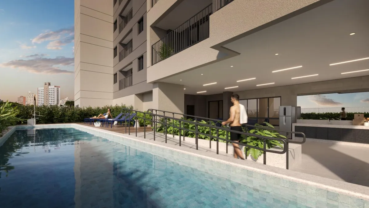 Viva com Vista para o Pôr do Sol no AERO17: 90,85m² no 9º Andar!