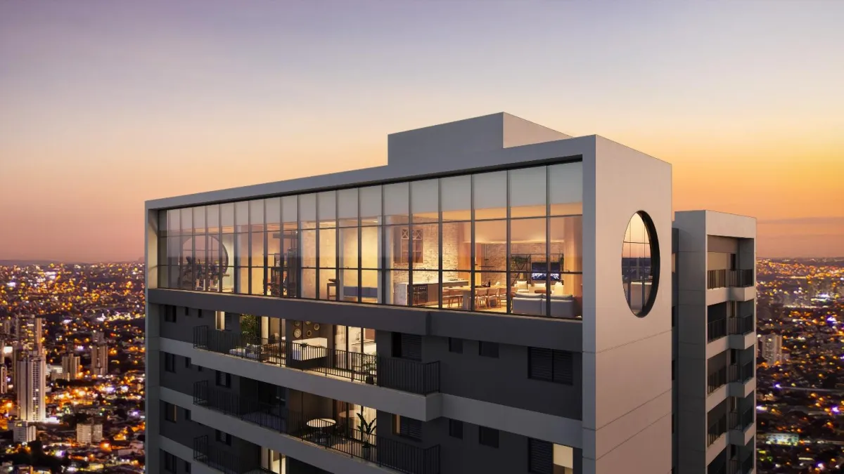 Qualidade de Vida no 24º Andar: 90,85m² no AERO17!