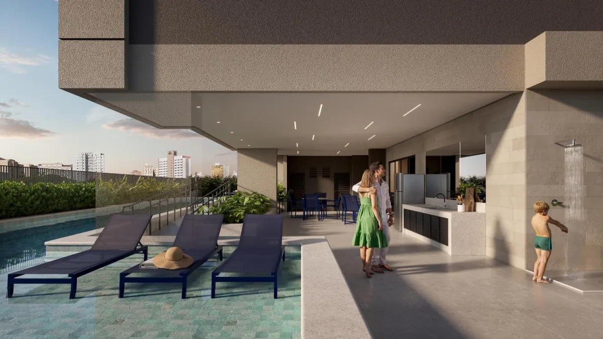 Aconchego e Modernidade: Unidade de 69,11m² no 25º Andar do AERO17!