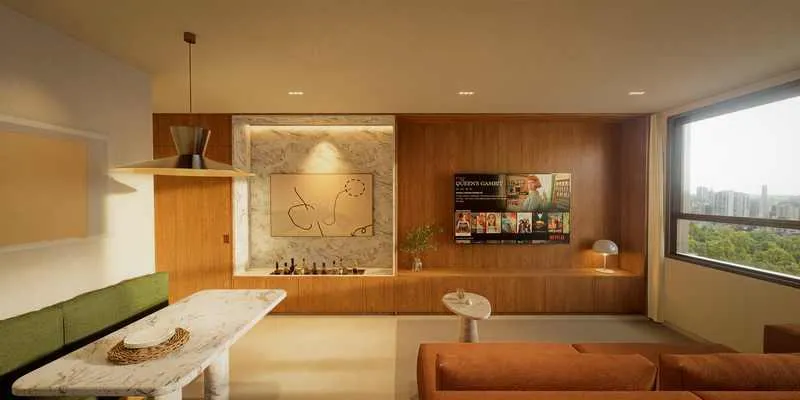 More com Vista para o Nascente: 77,54m² de Puro Charme no Ambiente Terral!