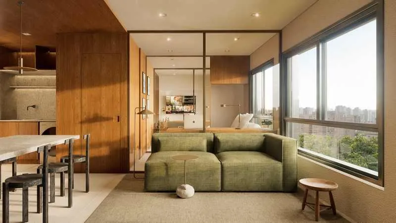 Charme e Conforto no 21º Andar: 74,09m² no Ambiente Terral!