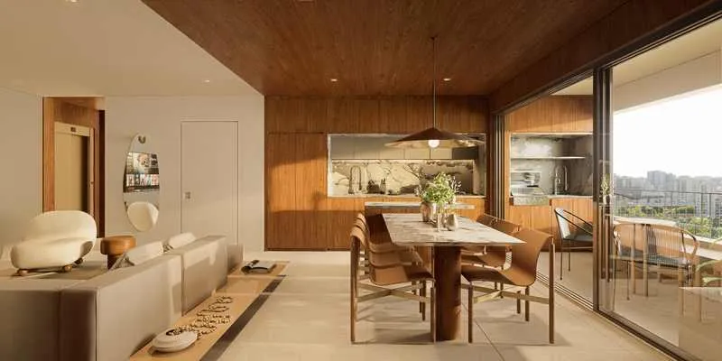 Exclusividade no 28º Andar: 118,73m² com Elevador Privativo!