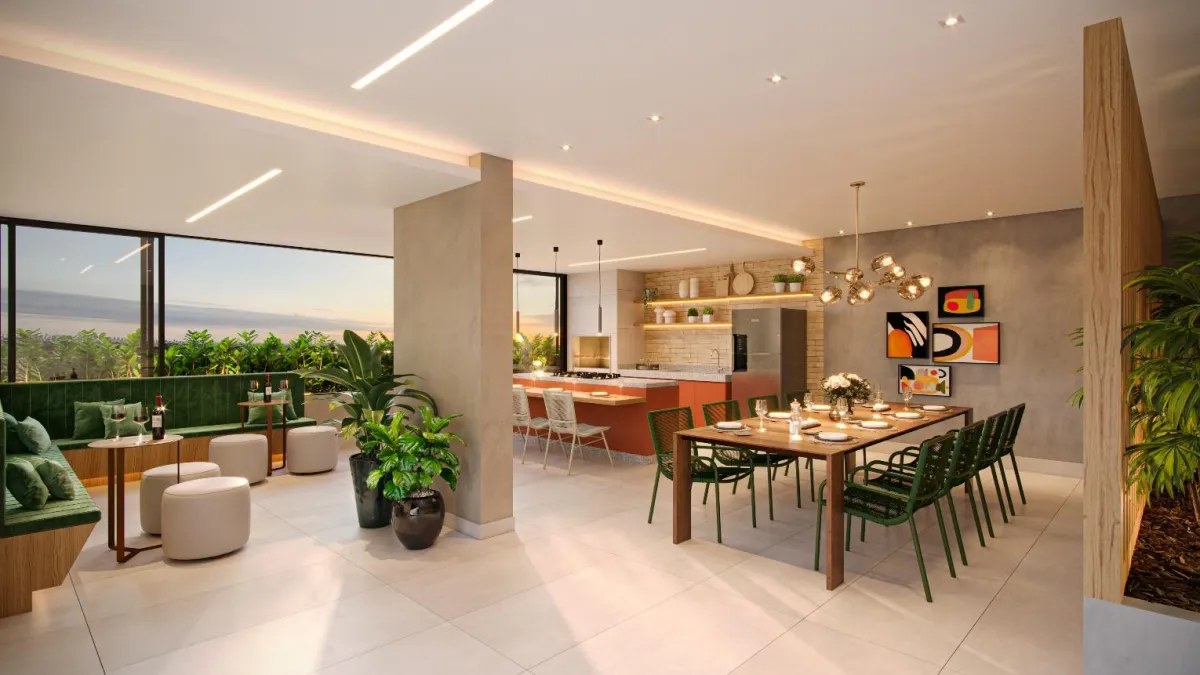 More com Estilo e Vista Nascente: 106,03 m² no Orby Flamboyant!