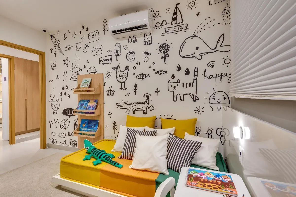 Vista Livre e Sol Nascente: 106,43 m² com 3 Quartos no Orby Flamboyant!