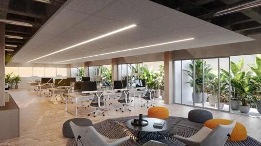 Espaço Corporativo de Prestígio: 1/4 de Laje com 131,65m² no Nurban Ecobusiness!