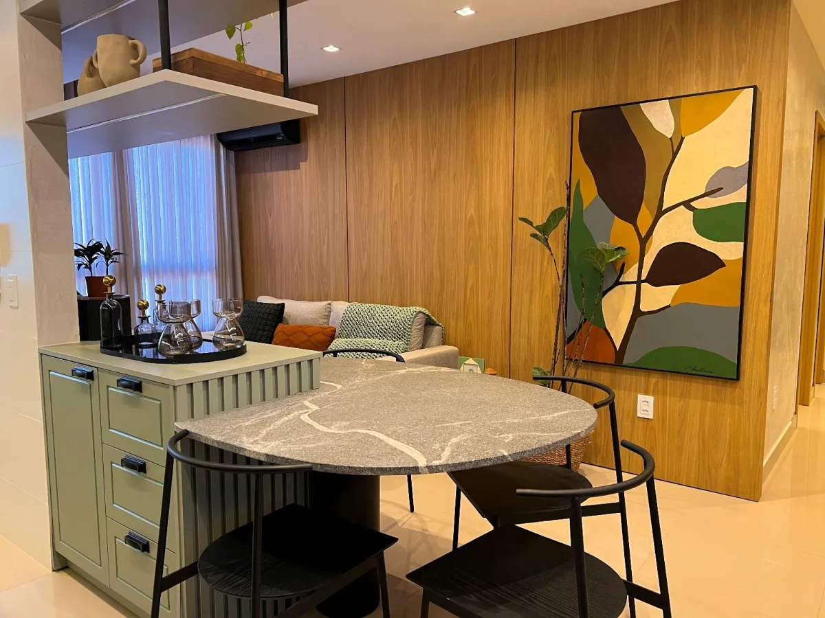 Conforto e Vista Livre no 7º Andar: 64,79m² no Near Easy Style!