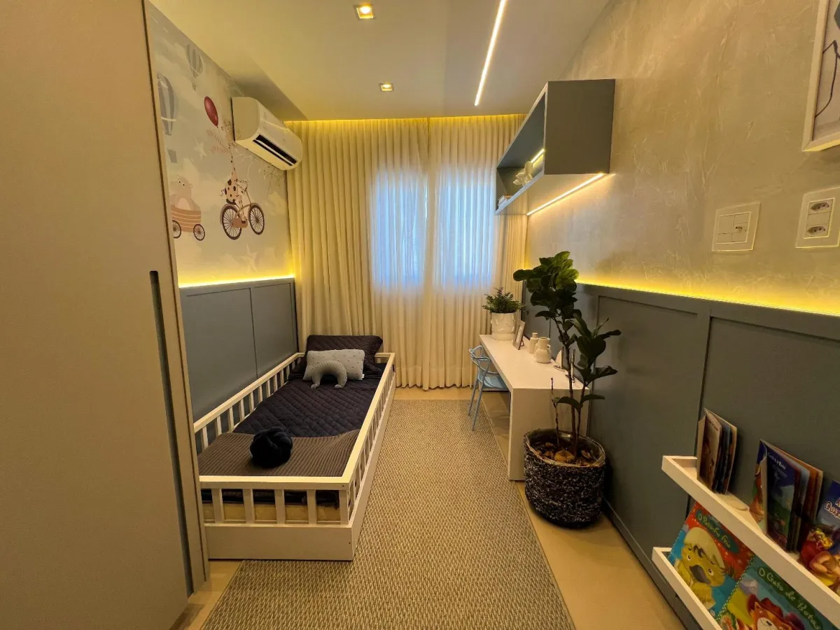Miniatura Sofisticação e Vista Panorâmica: Apartamento Poente de 3 Quartos no Near Easy
Style!