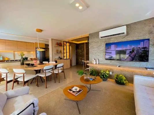 Charme Poente no 19º Andar: Sua Unidade de 88m² no Natto Bueno!