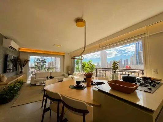 Espaço e Vista Nascente no 25º Andar: Seu Novo Lar de 123m²!