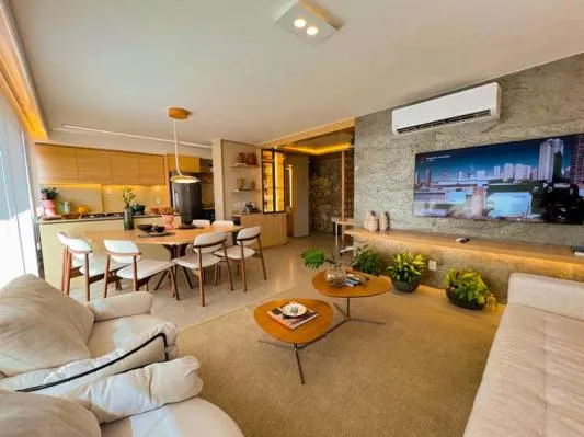 More no 26º Andar: Unidade Nascente de 122m² com Lazer Completo!