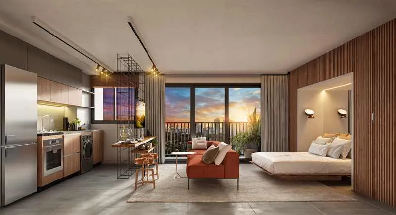 Viva nas Alturas: Apartamento de 2 Suítes no 19º Andar do LIV Urban!