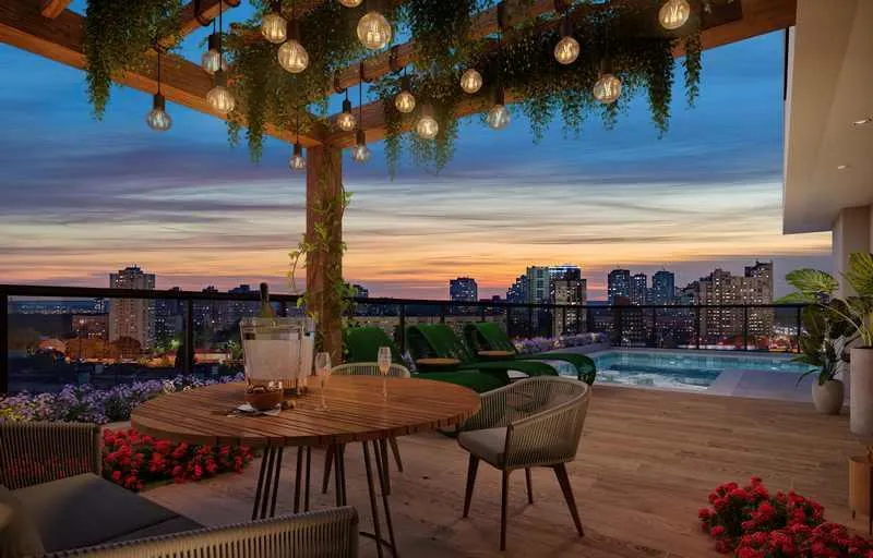 Viva no Topo: Apartamento Nascente de 174,64 m² no Arte Square