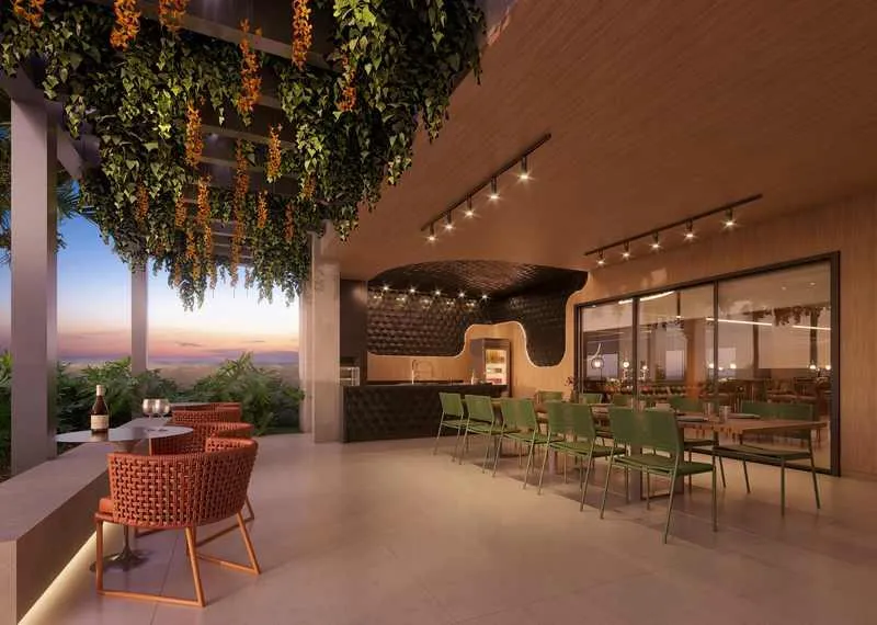 Seu Oásis Particular: 160,79 m² com Lavabo de Serviço no Arte Square