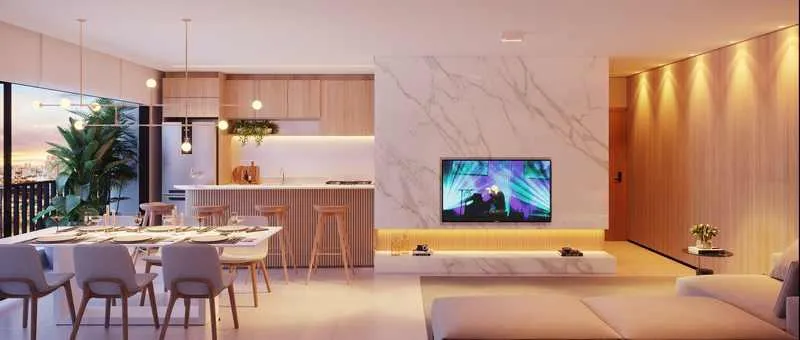 Miniatura Penthouse de Luxo: 168,83 m² com Vista Panorâmica no Alt 65!