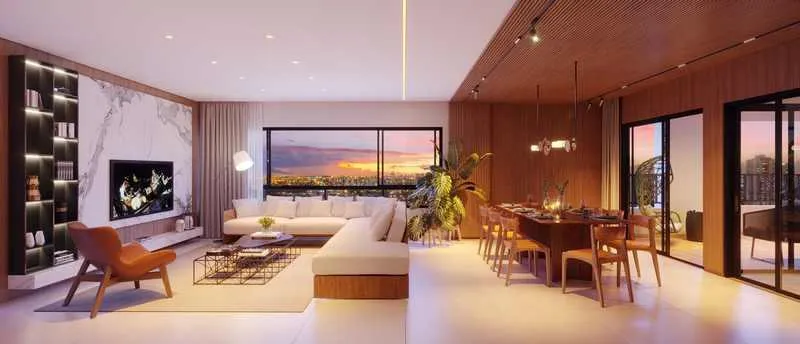 Miniatura Penthouse de Luxo: 168,83 m² com Vista Panorâmica no Alt 65!