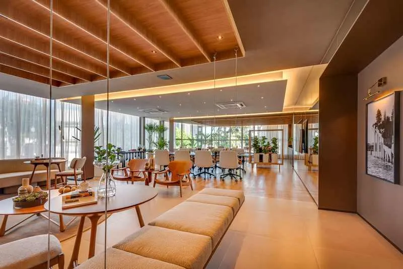 Sofisticação e Tecnologia: Sala de 47,61 m² no Passeo Opus Offices!