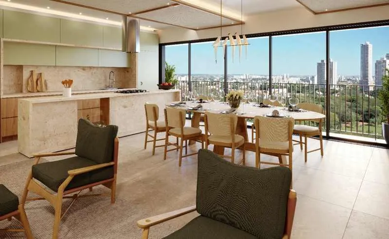 Opus Brava Design: Seu Refúgio Nascente de 163 m² no Setor Bueno!