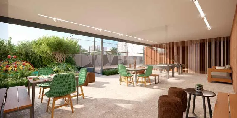 Miniatura Vista Nascente no Opus Gyro O2: Unidade de 70,17 m² e 2 Quartos!