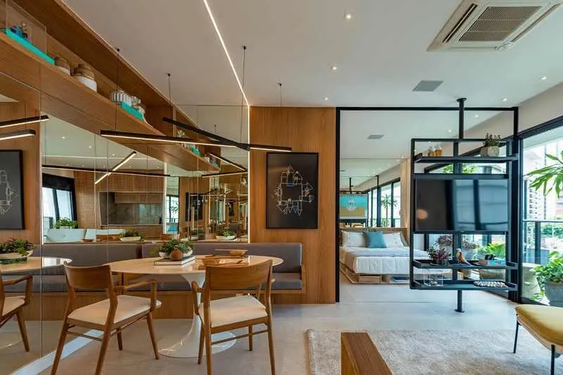 More ou Invista com Estilo no Opus Gyro Rooftop: 46,47 m² Mobiliado no Marista!