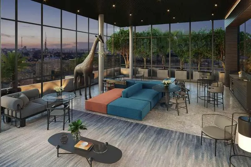 Viva no Alto Padrão do Setor Bueno: Unidade Exclusiva de 44,82 m² no Opus Gyro!