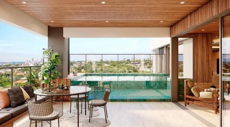 Miniatura Exclusividade e Design: Opus Penthouse Decorado de 268,81 m² no Marista!
