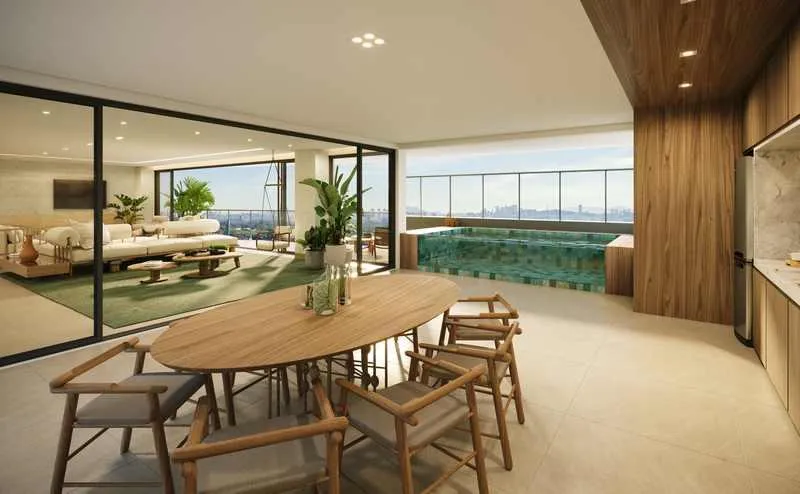 Miniatura More com Luxo no Opus Ybaté: Apartamento de 207,63 m² e 4 Suítes!