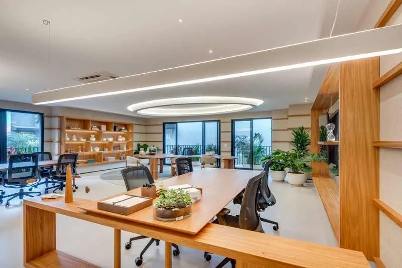 Vista Nascente em Andar Alto: Sala de 50,06 m² no Ybiti Offices!