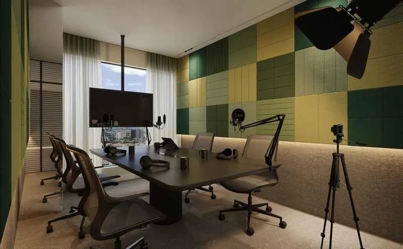 Conceito Único: Sala de 46,81 m² na Tipologia Um Quarto Lajes!