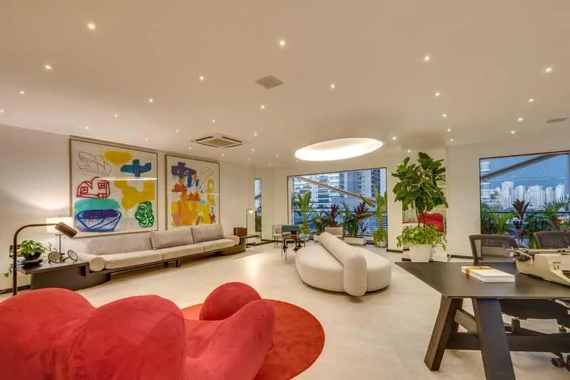 Conceito Único: Sala de 46,81 m² na Tipologia Um Quarto Lajes!