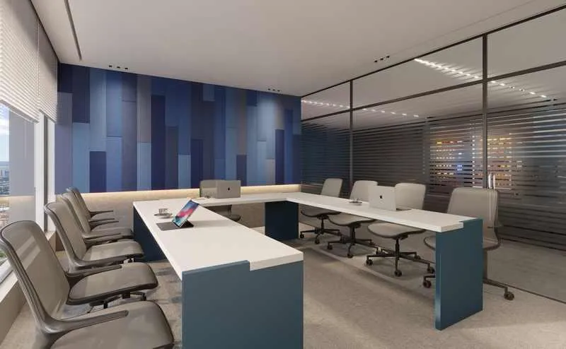 Modernidade e Design: Sala de 51,44 m² no Conceito Meia Laje!