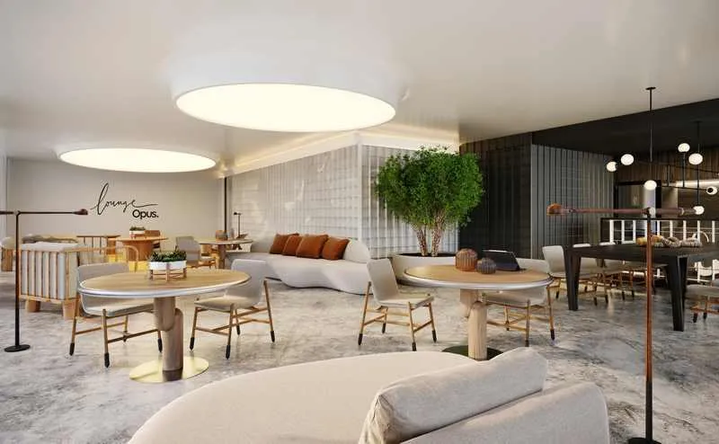 Modernidade e Design: Sala de 51,44 m² no Conceito Meia Laje!