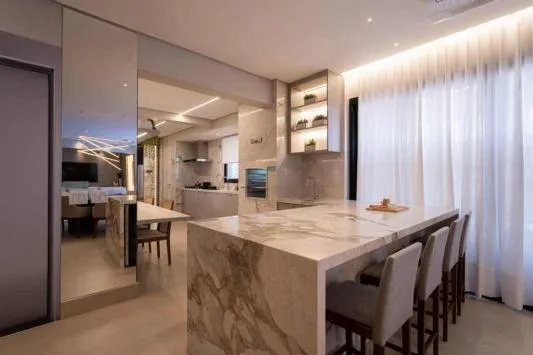 More no Coração do Marista: Luxo e Exclusividade no Terraço Bougainville - Unidade Decorada 281,00 m²