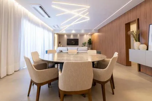 Exclusividade e Luxo no Terraço Bougainville: Unidade Decorada de 206,00 m² no Setor

Marista