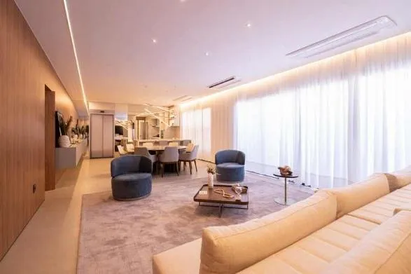 Exclusividade e Luxo no Terraço Bougainville: Unidade Decorada de 206,00 m² no Setor

Marista