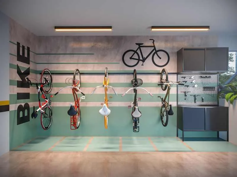 Design e Funcionalidade no Hub: Unidade 305 de 75 m² no Bueno!