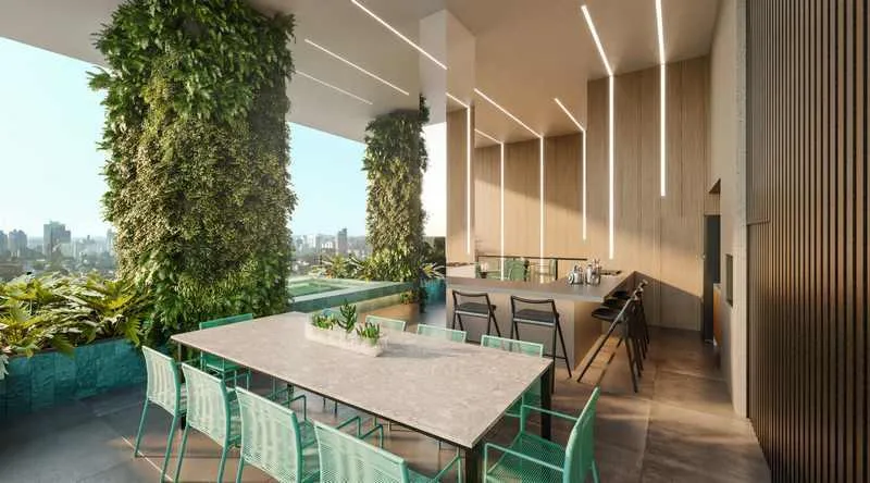 Viva nas Alturas: Unidade Exclusiva de 103 m² no 25º Andar do Hub!