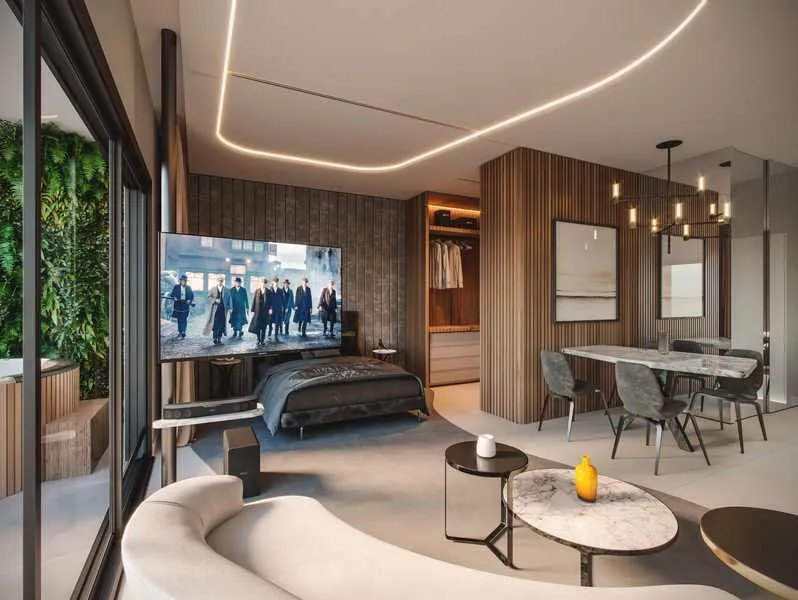 Viva no Topo do Hub Compact Life: Unidade 2706, 72 m² no Setor Bueno!