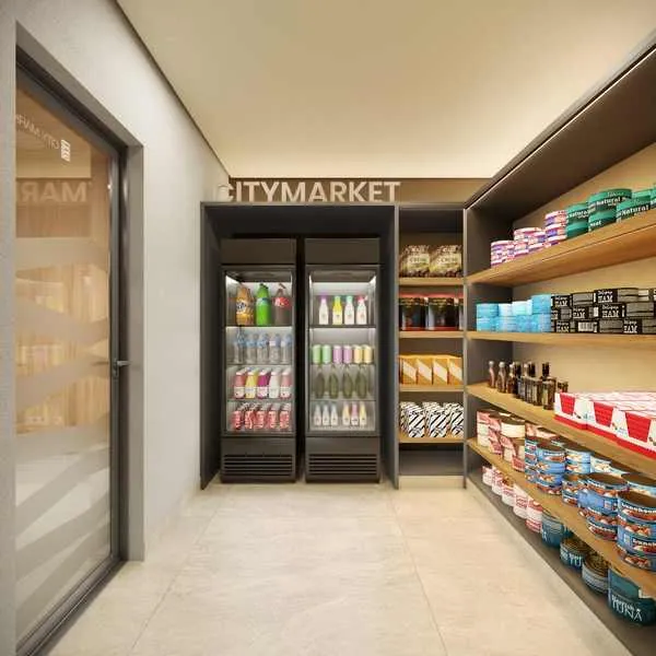 City Way: Studio de 56,00 m² no Coração do Setor Bueno!