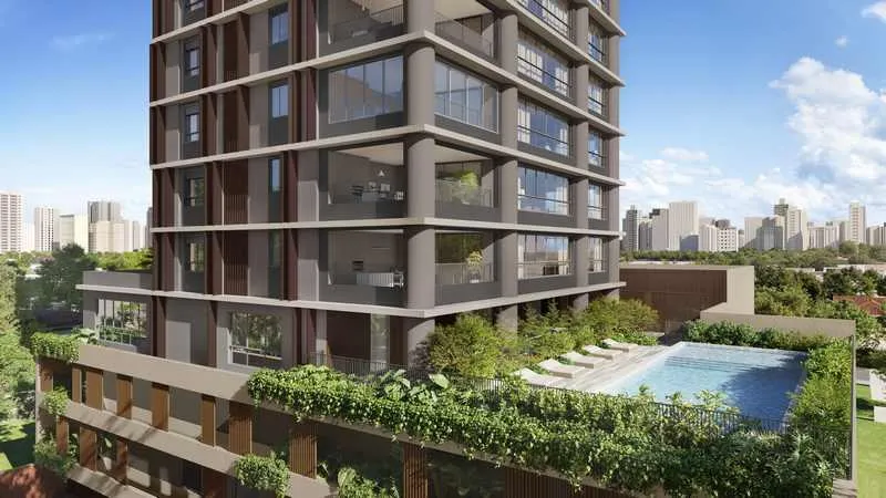 Sua Mansão Suspensa de 348m² e 9 Vagas no City Park Palace