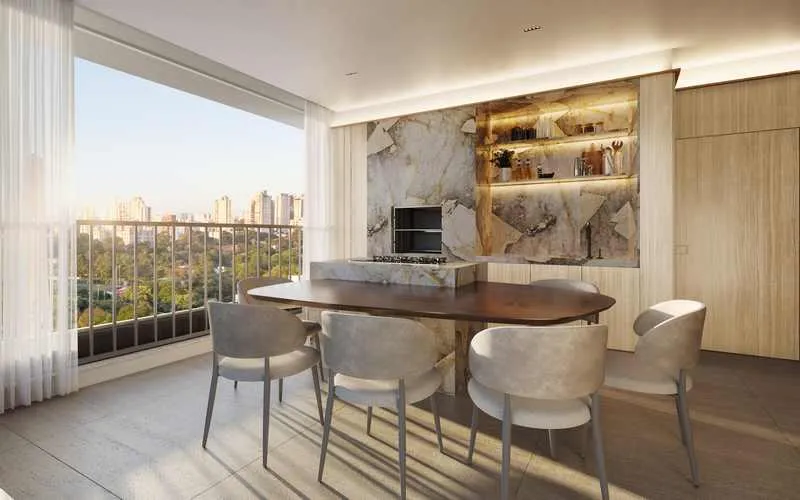 More nas Alturas do Setor Bueno: Apartamento de 280 m² no City Park Majestic!