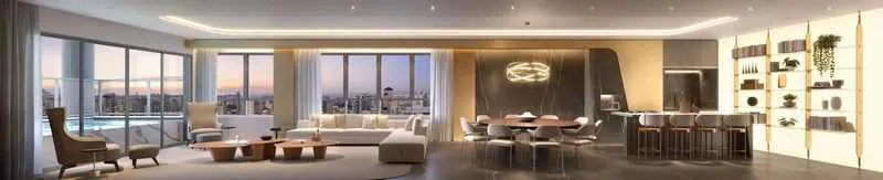 Design e Exclusividade: Apartamento de 543,74 m² no City 23 by Pininfarina