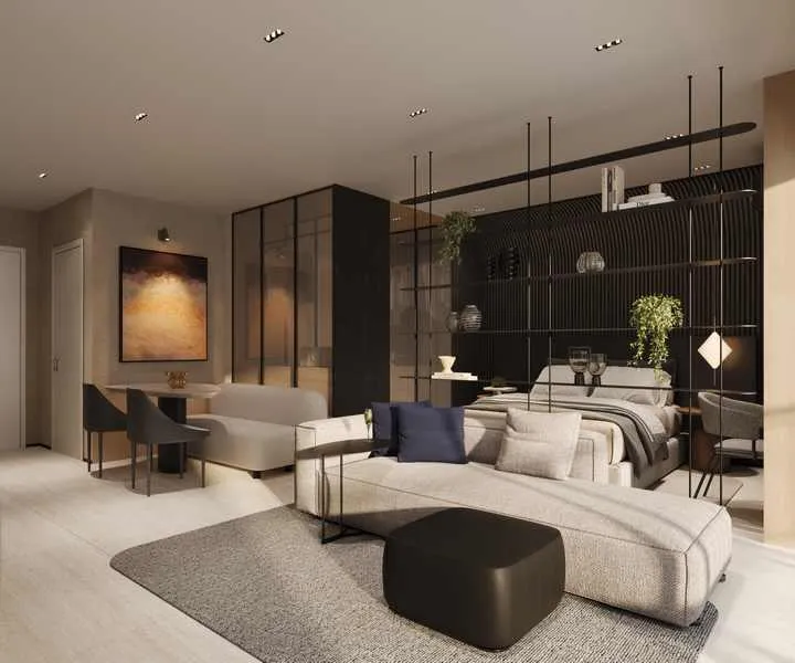 B.Side by City: Seu Refúgio de 51,00 m² no Ponto Mais Charmoso do Marista!